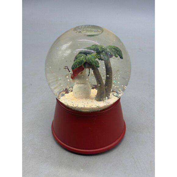 Wondershop Christmas Musical Snow Globe With Tropical Snowman 2019 Decor READ - Picture 4 of 6